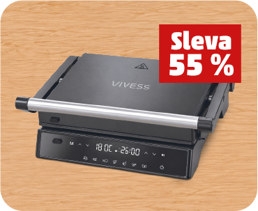 Kontaktní gril 2000 W
Sleva 55 %