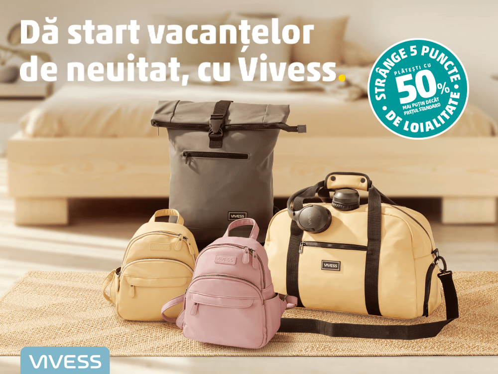 Vacanțele de neuitat încep cu noua colecție Vivess.