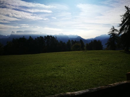 Panorama dell'altopiano del Renon