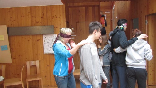 Attività svolte durante nella struttura in Val di Funes: guidare e fidarsi