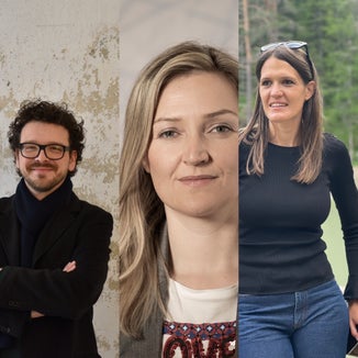 Emanuel Valentin, Elisabeth Vallazza und Katharina Moling sind die neuen Führungskräfte in drei Landesmuseen. (Foto: Sandra Mutschlechner, Marion Lafogler, Gustav Willeit)