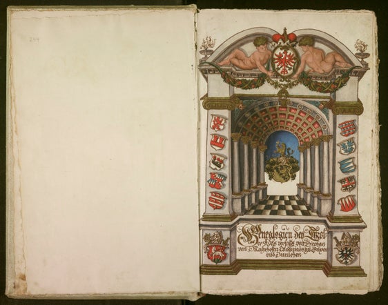 L'Archivio Provinciale di Bolzano ha digitalizzato le Genealogien des Tiroler Adels, un documento importante per le ricerche familiari e genealogiche. (Foto: Archivio Provinciale di Bolzano)
