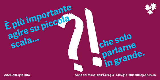 Adesivi come piccolo segni visibili di pensiero laterale (Foto: Euregio)