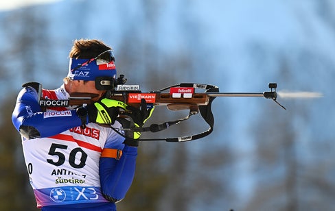 Seinen Anfang nahm Tommaso Giacomels Traum, ein Biathlon-Star zu werden, in Mals im Oberen Vinschgau an der Sportoberschule. Nun hat er Olympia 2026 im Visier. (Foto: GP Elvis Piazzi)