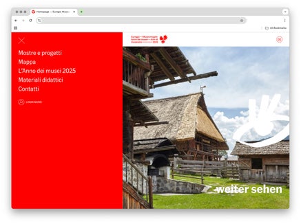 Website 2025.euregio.info: Anlaufstelle für alle Informationen zum Euregio-Museumsjahr 2025. (Foto: Euregio)