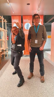 Günther Kaufmann e Andreas Putzer (Foto: Museo Archeologico)