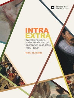 Plakatentwurf zur Ausstellung der Studentinnen Anna Erlebach und Kristina Wieser. (Grafik: Schloss Tirol)