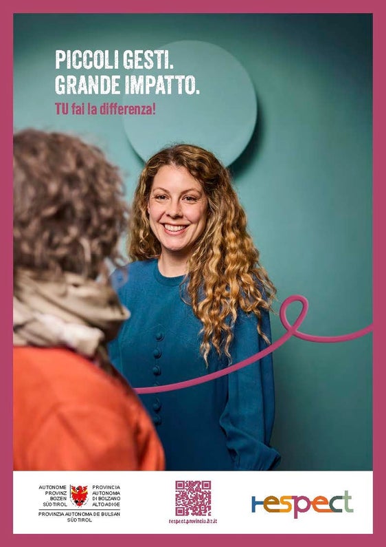 Tornare a vivere insieme in modo cor- diale: è questo l'obiettivo dell'iniziativa di sensibilizzazione “Respect”, che mira a incoraggiare i cittadini a comportarsi in modo esemplare. (Foto: USP)