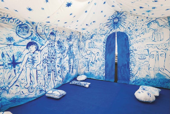 Micaela Piñero, Un mensaje colectivo olvidado, 2025, cortesia dell′artista. (Foto: Francesco Daoglio)