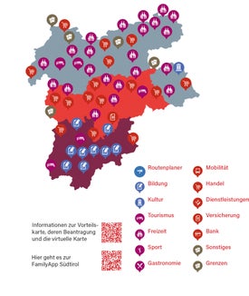 Der EuregioFamily-Pass bietet Familien mit mindestens einem Kind unter 18 Jahren viele Preisvorteile in 14 verschiedenen Kategorien. (Foto: Euregio)