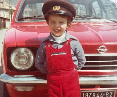 Fin da bambino, Luis Walcher era affascinato dai vigili del fuoco. Dal 1991 è membro dei vigili del fuoco volontari di Gries. (Foto: Luis Walcher)