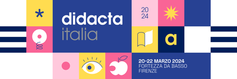 Bei der Didacta 2024 – Fachmesse für Didaktik in Florenz vom 20. bis 22. März – wird die ladinische Bildungsdirektion mit zwei Seminare vertreten sein. (Grafik: fieradidacta.indire.it)
