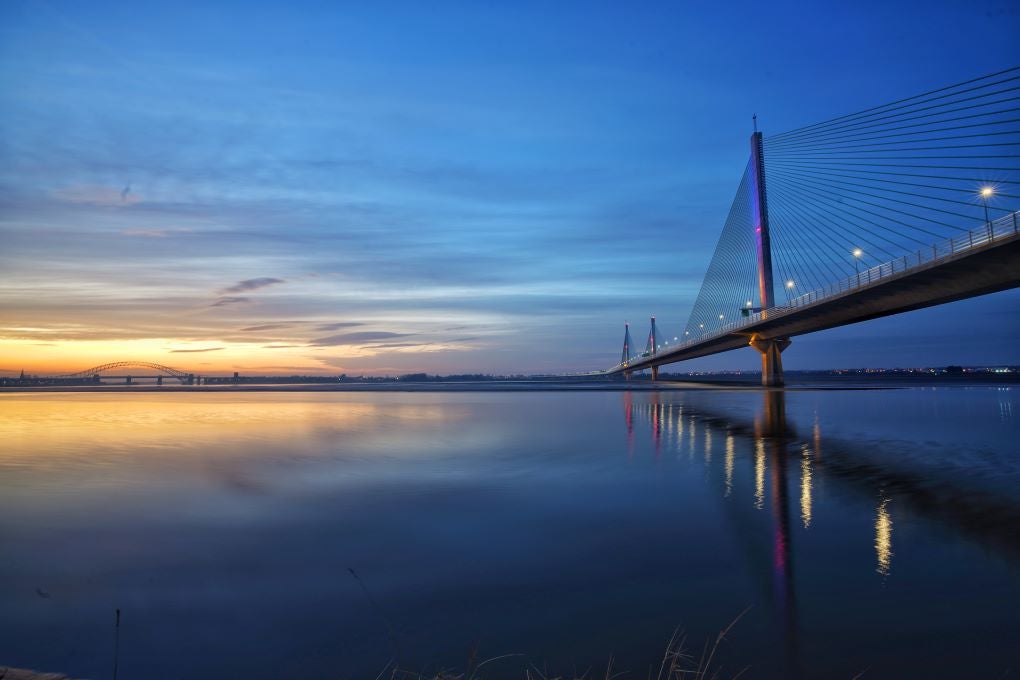 Image of two bridges