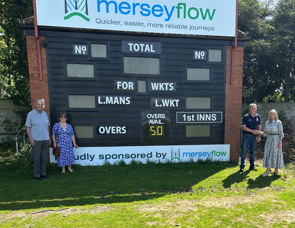 Widnes Cricket Club sponsorship deal 2025