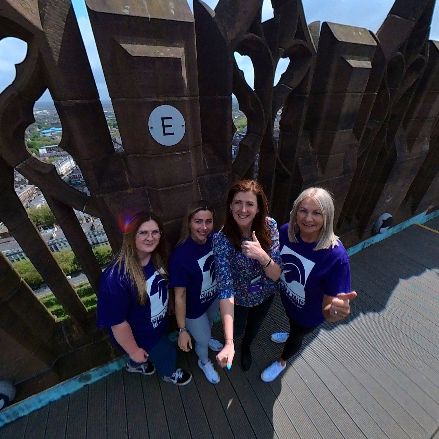 Fundraisers to abseil down 150ft Cathedral for local charity
