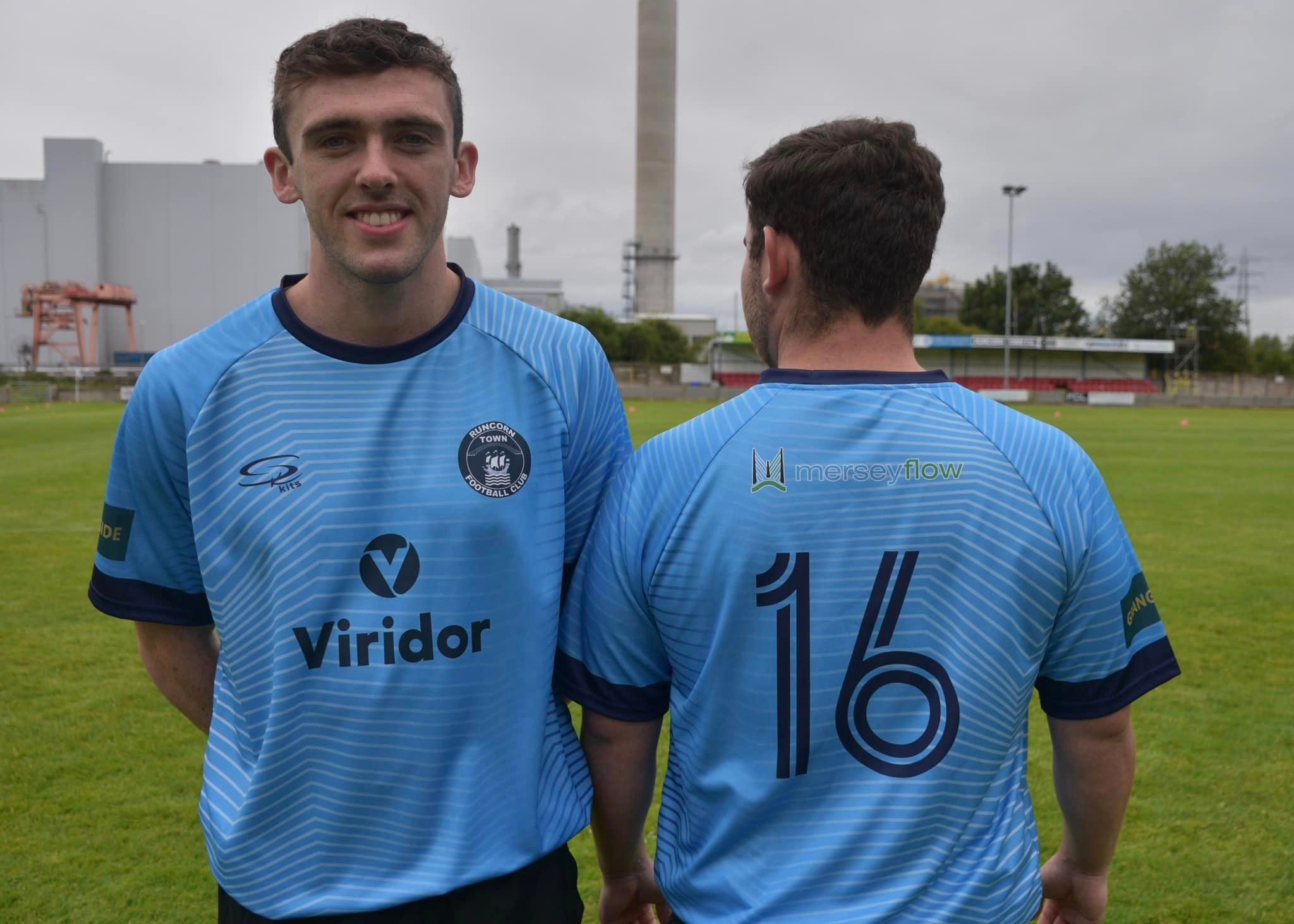 Runcorn Town FC score new kit thanks to merseyflow sponsorship deal