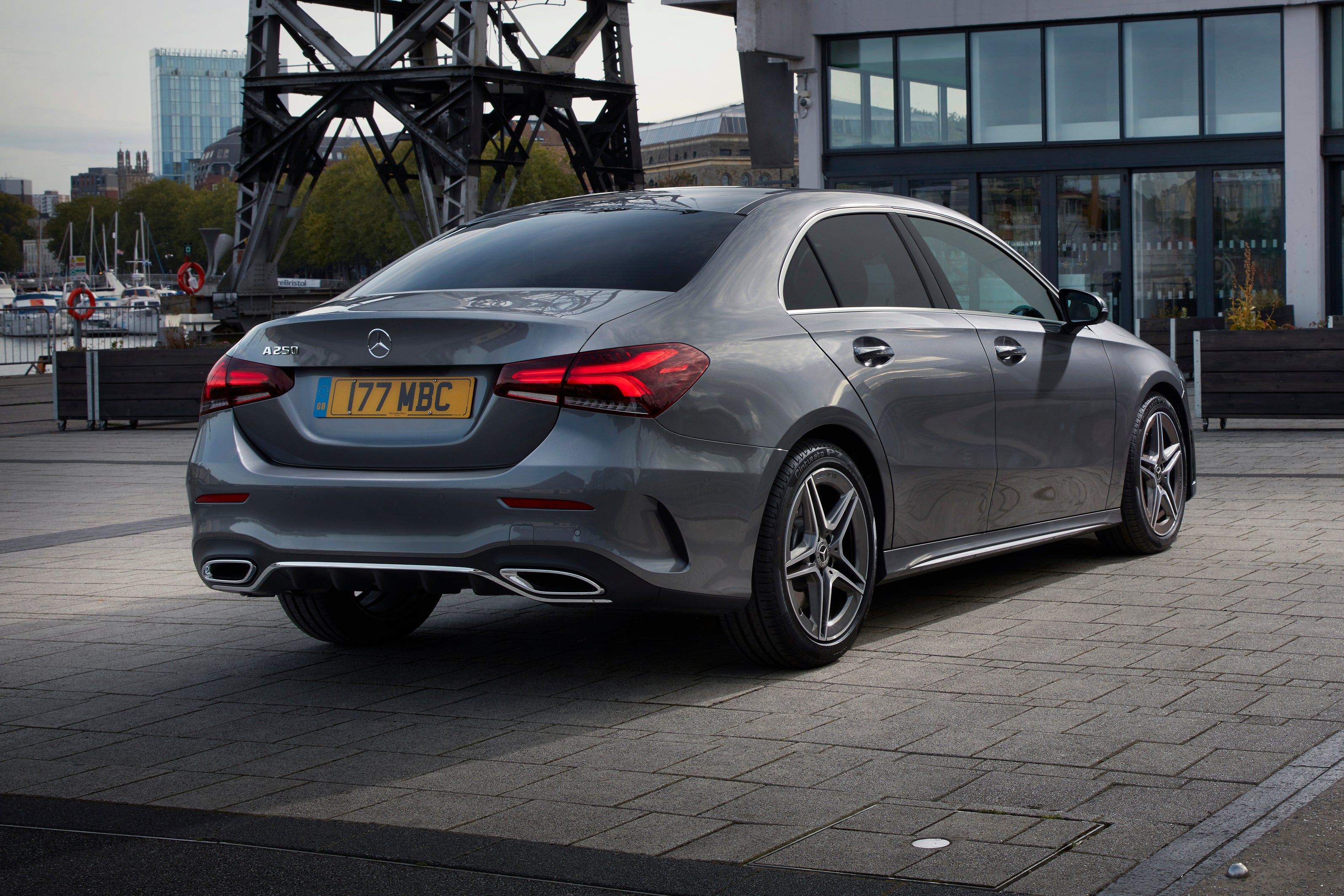 a class mercedes saloon