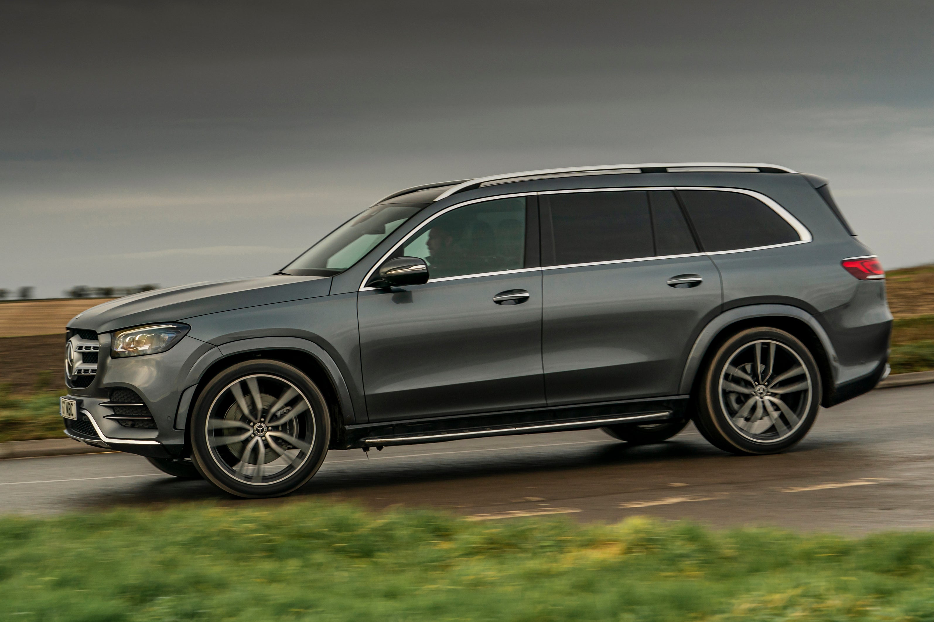 Mercedes GLS Grey Satin