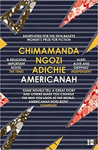 Book cover for Americanah 