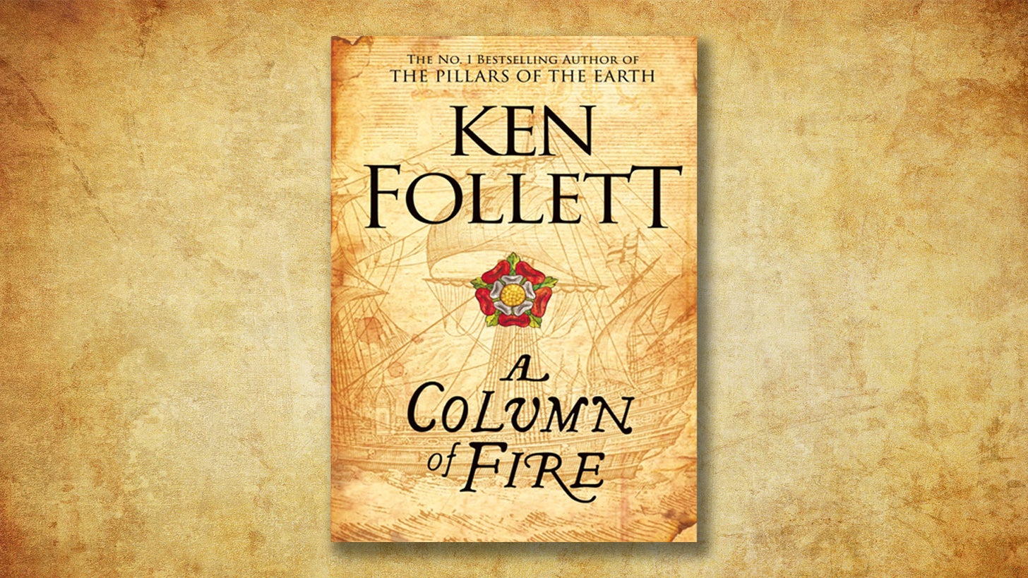 Read the first chapter of A Column of Fire by Ken Follett Pan Macmillan