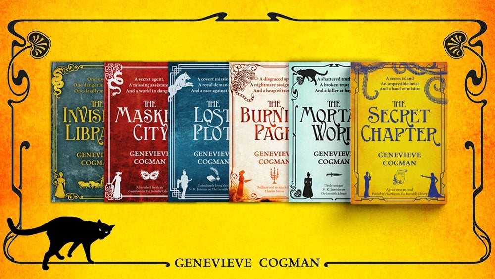 the invisible library series by genevieve cogman