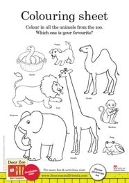 Dear Zoo activities for kids - Pan Macmillan