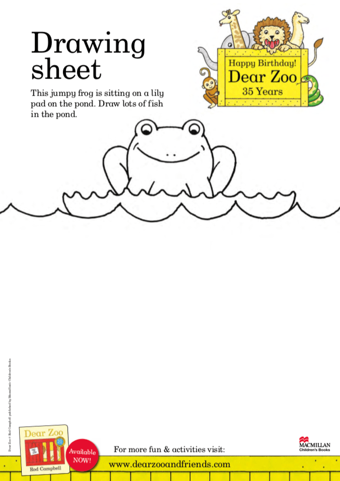 dear zoo activities for kids pan macmillan