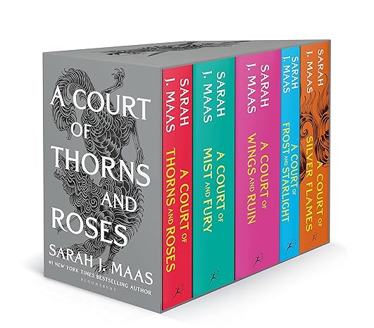 Book cover for A Court of Thorns and Roses