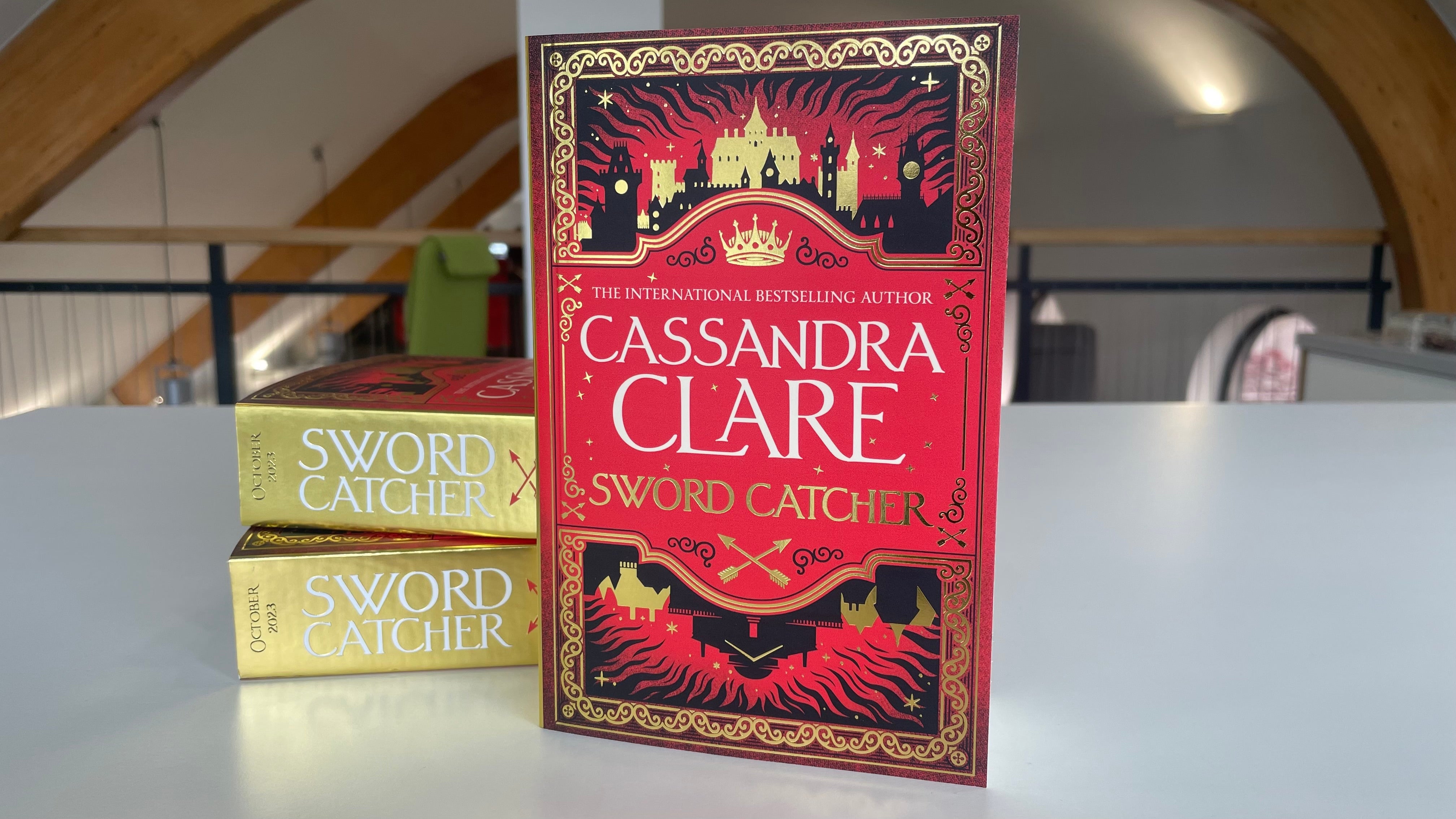 Proof copies of Sword Catcher by Cassandra Clare