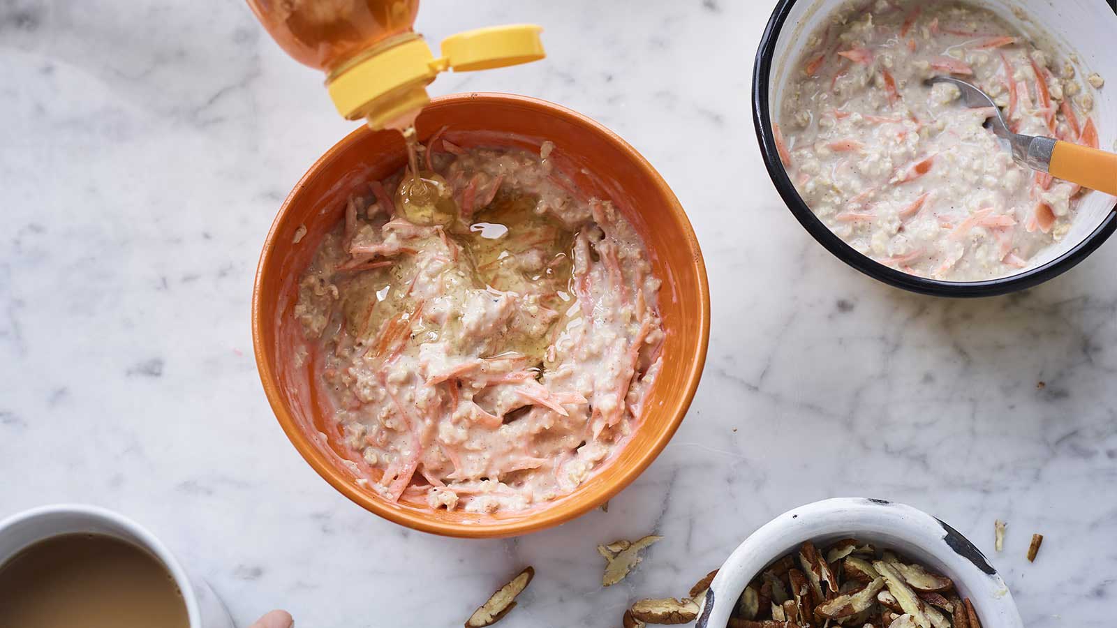 Joe Wicks’ carrot cake overnight oats recipe