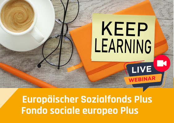 Webinar Vorstellung der neuen ESF+ - Weiterbildung. | News - Europa
