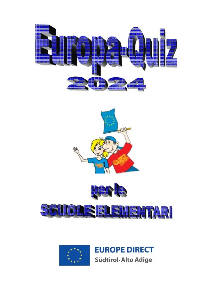 Europa-Quiz 2024 per le scuole elementari