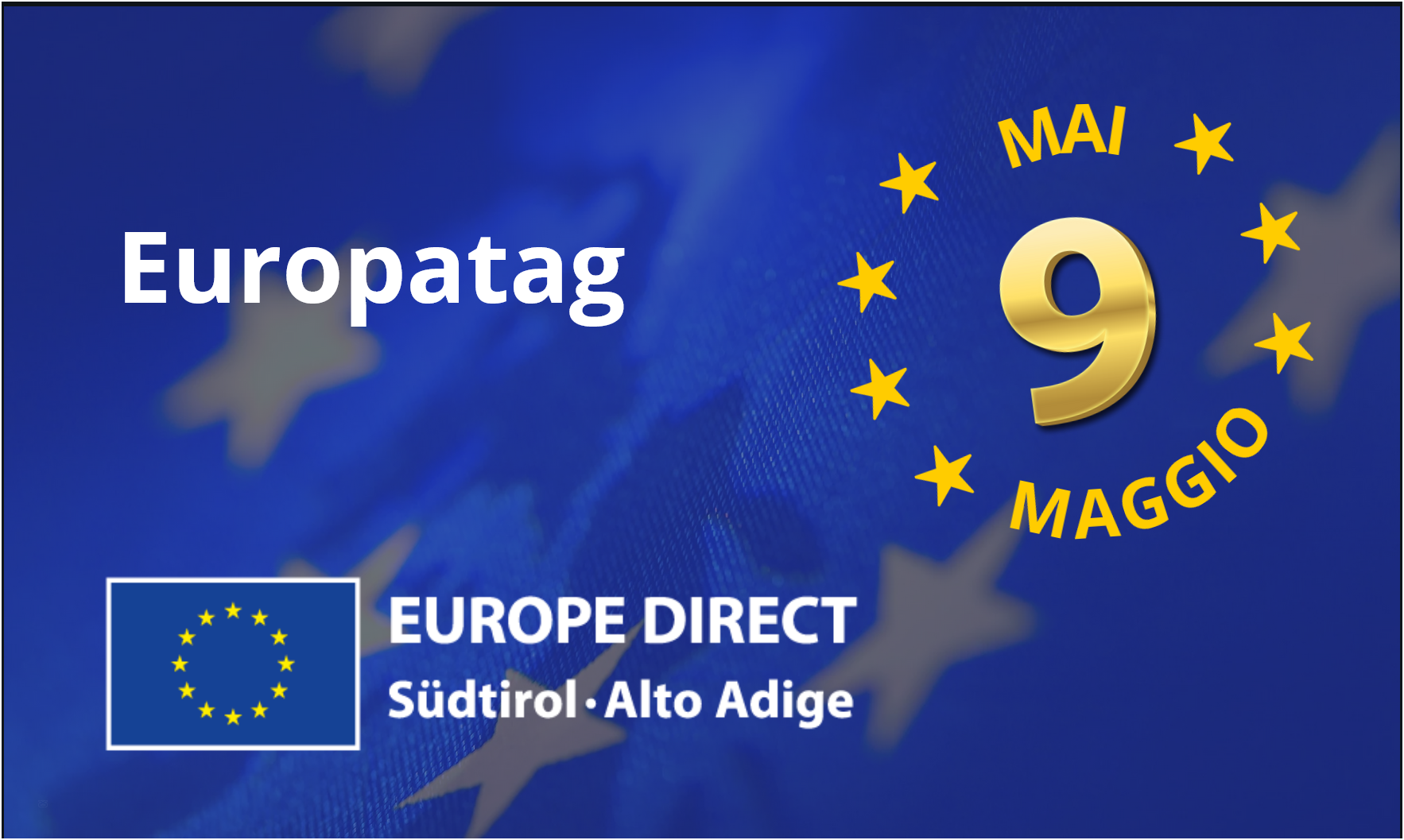 Grafik: Europatag Europe Direct Südtirol