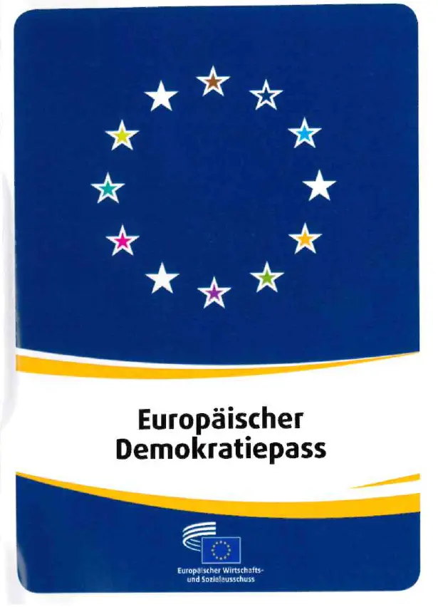 Europäischer Demokratiepass 2024