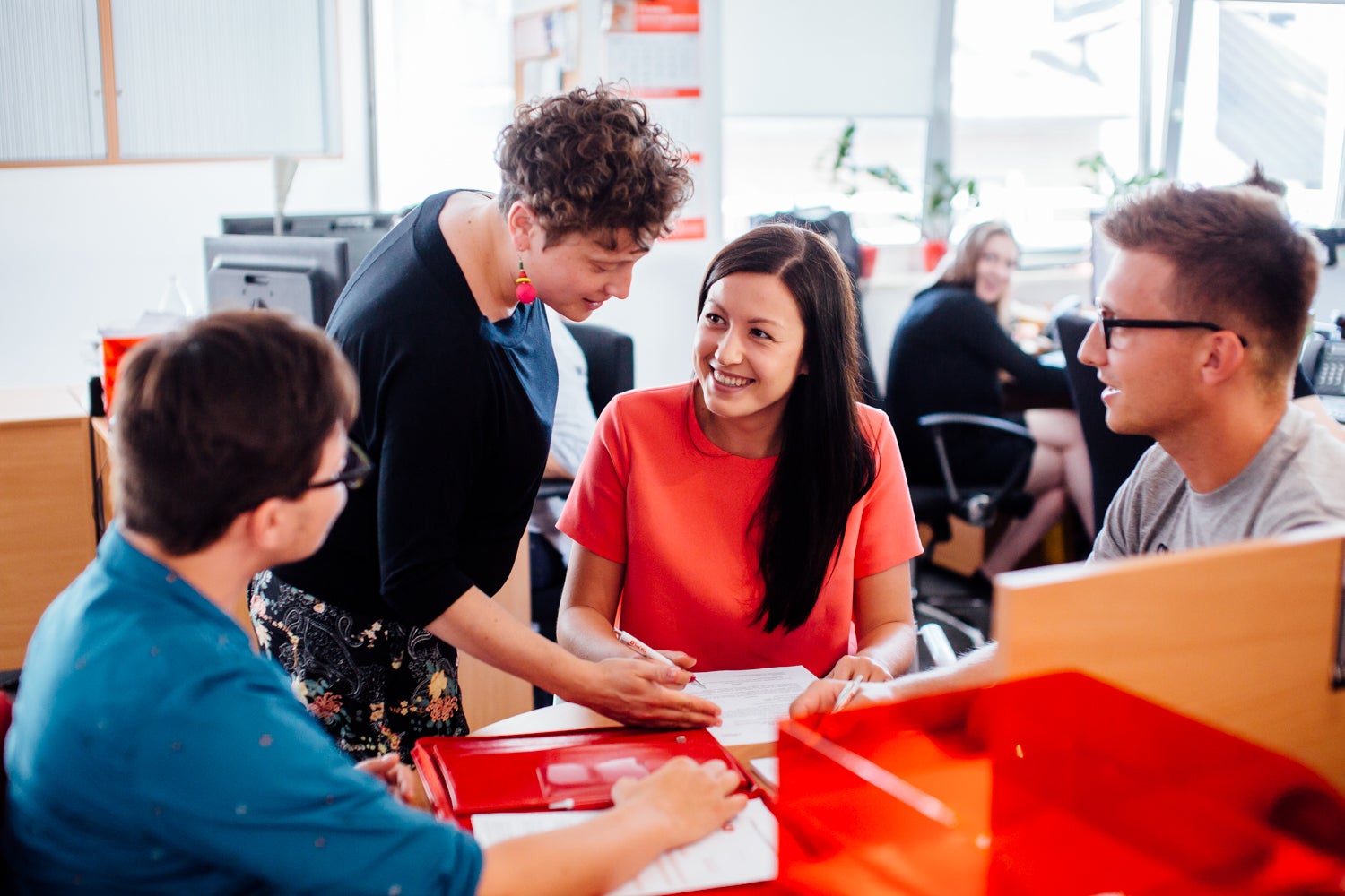 Pracownicy Fundacji DKMS