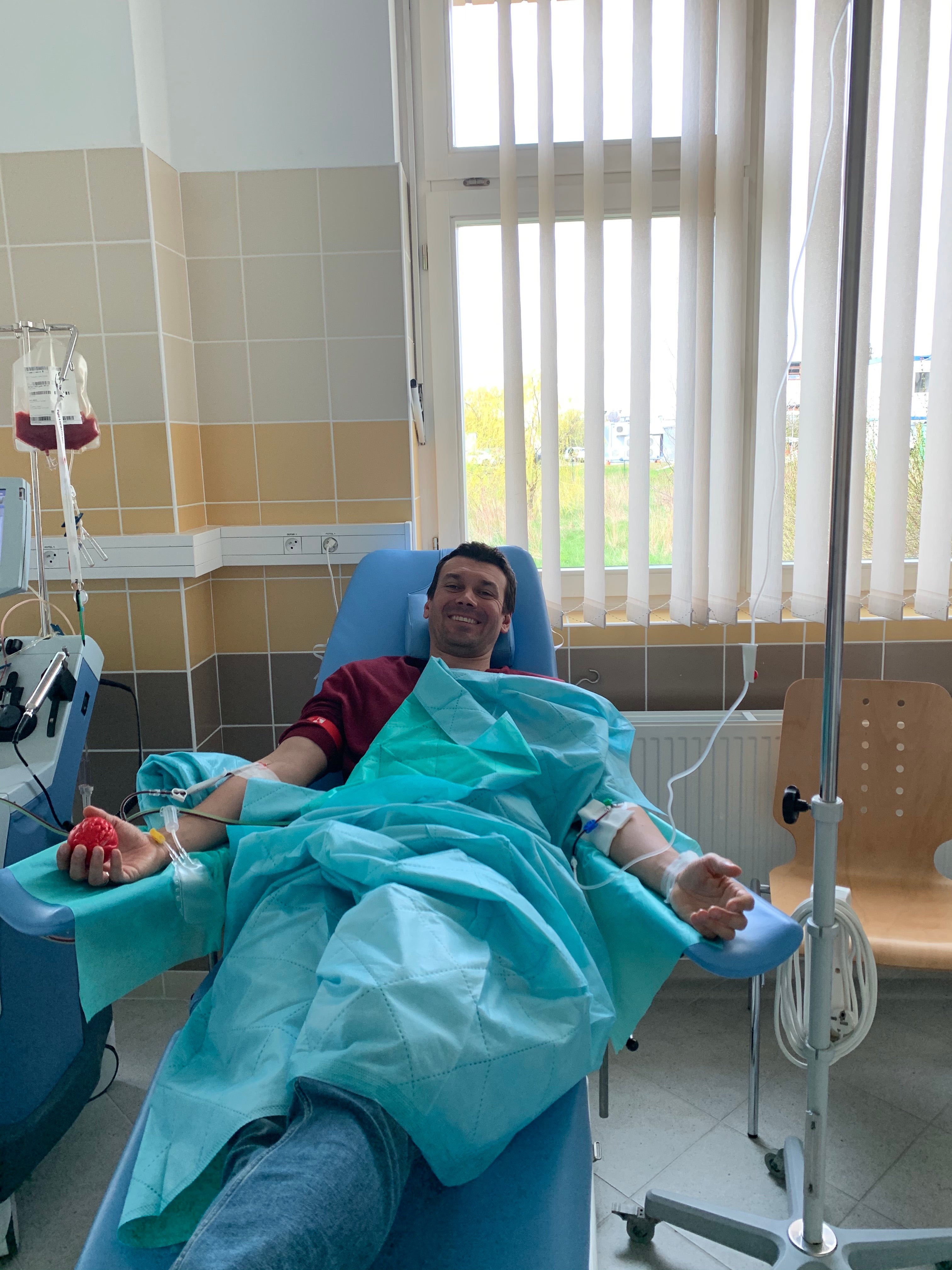 Krzysztof Małecki - Dawca komórek macierzystych