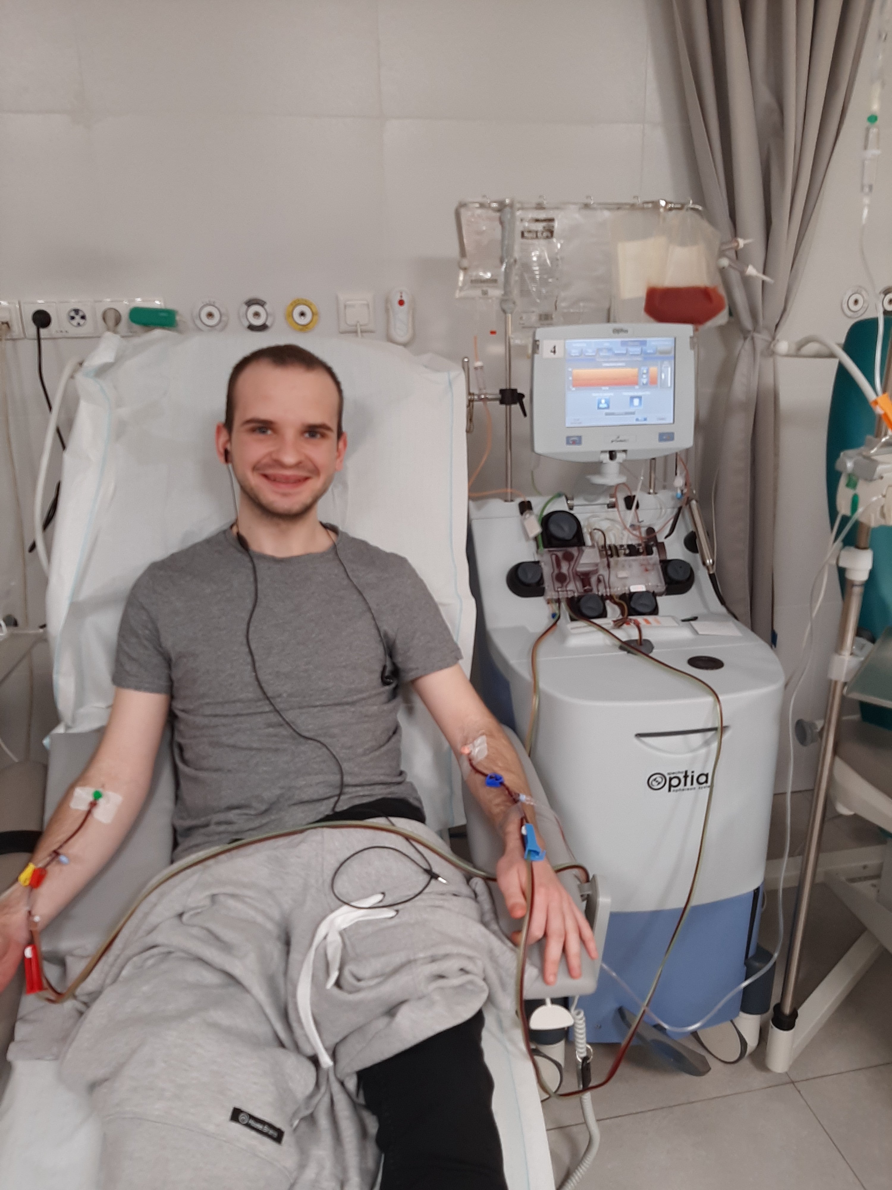 Michał Macnar - Dawca komórek macierzystych