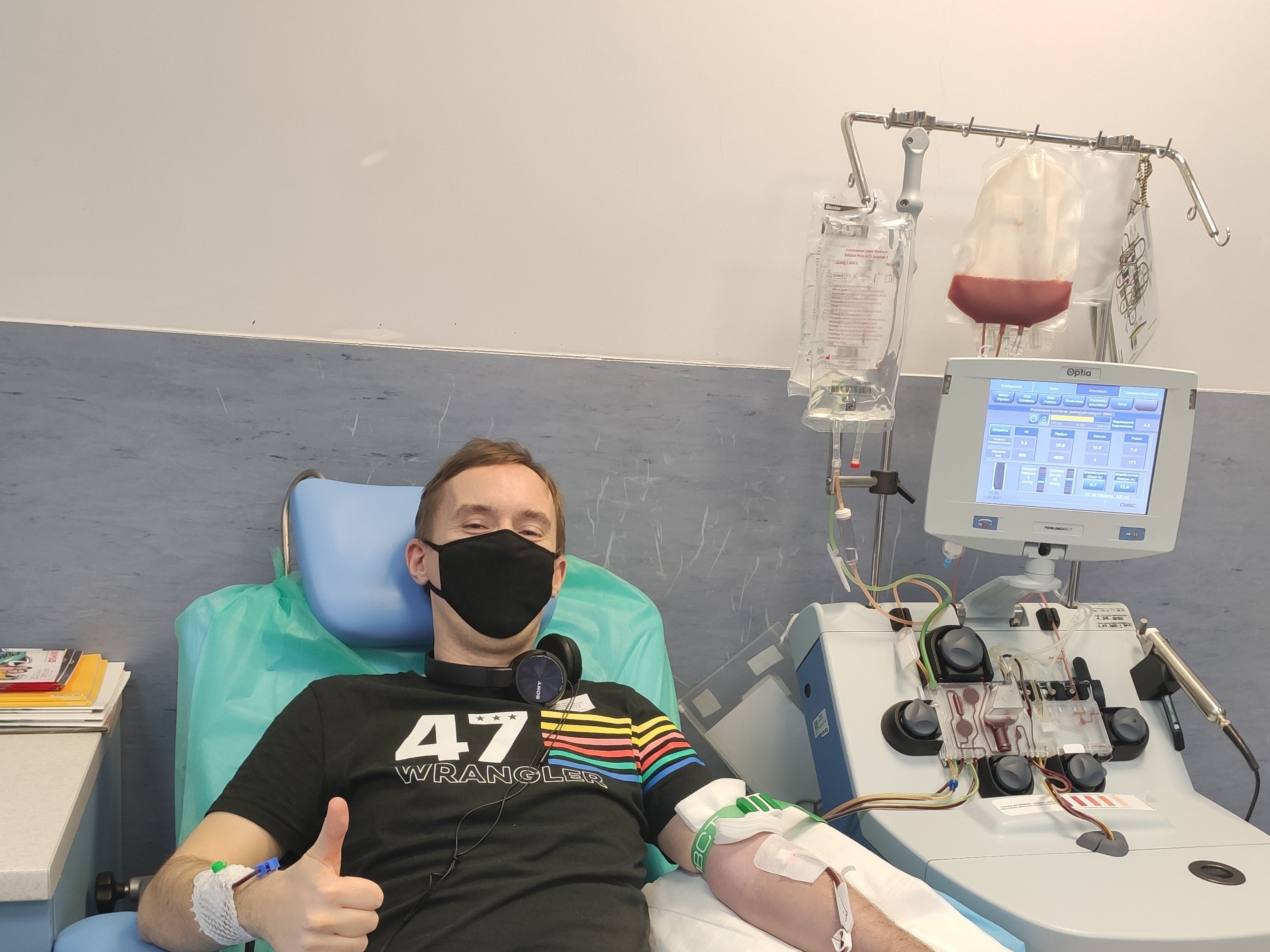 Bartłomiej Ferner - Dawca komórek macierzystych