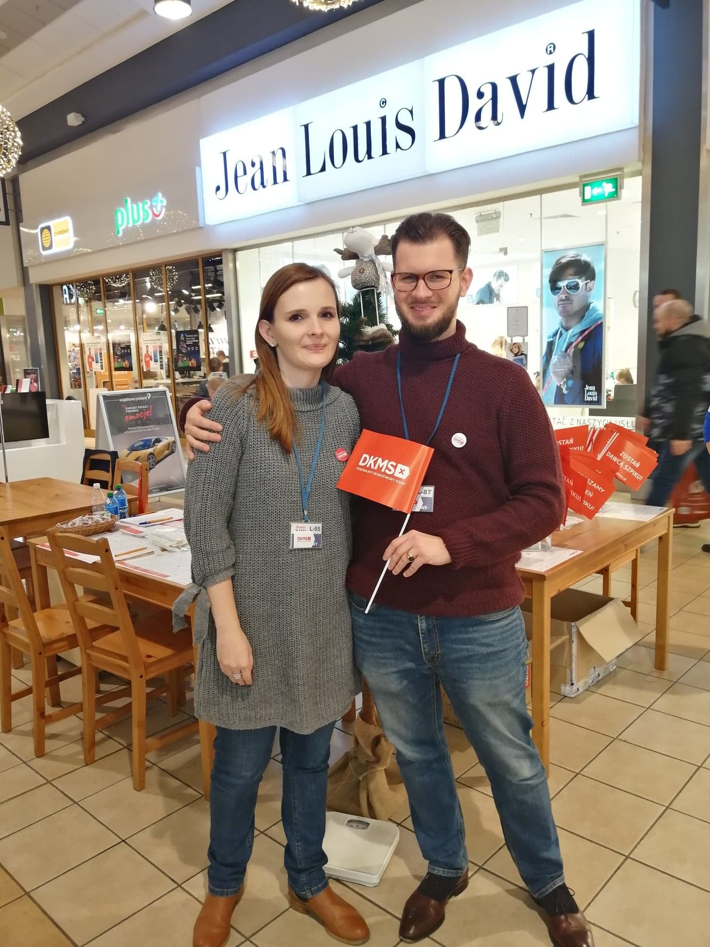 Dawczyni szpiku podczas akcji rejestracji potencjalnych Dawców szpiku