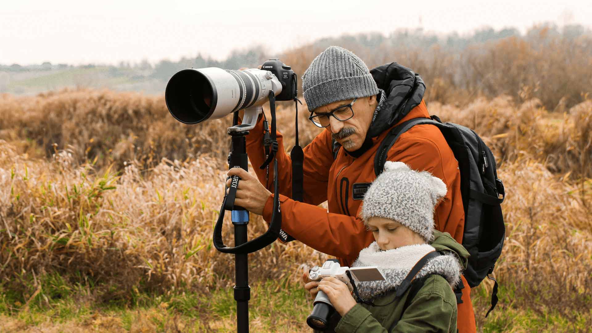 Krzysztof Włostowski twórca filmu "Bohater" podczas pracy