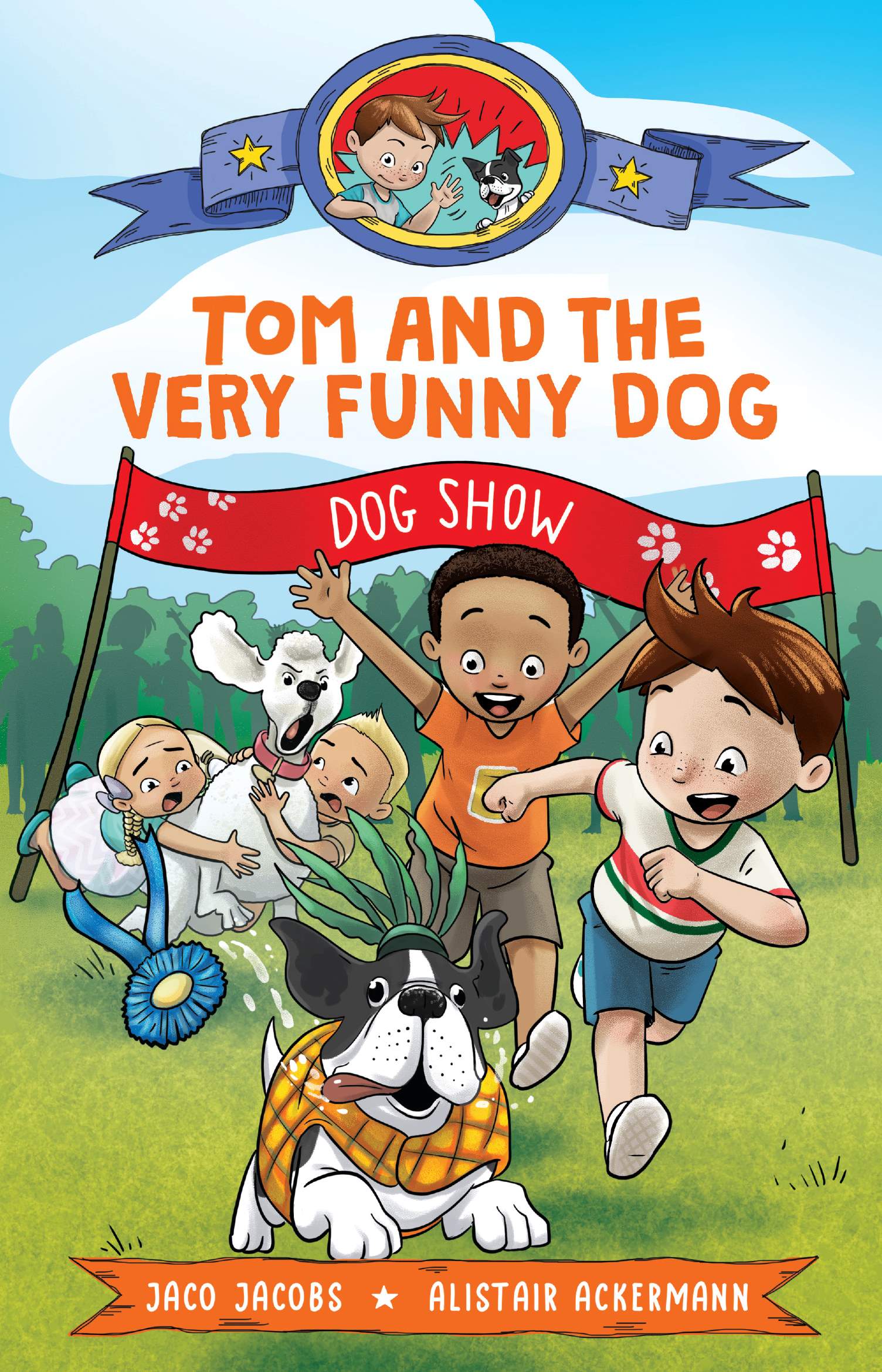 Book cover for Tom and the very funny dog
