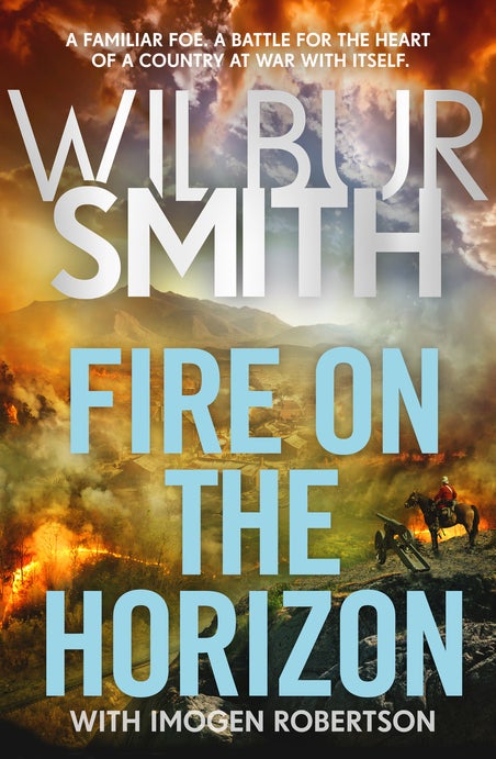 Book cover for Fire on the horizon by Wilbur Smith
