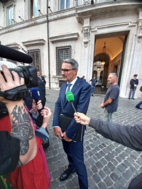 Il presidente Kompatscher commenta l'esito del positivo confronto con la premier Meloni. (Foto: USP/mdg)