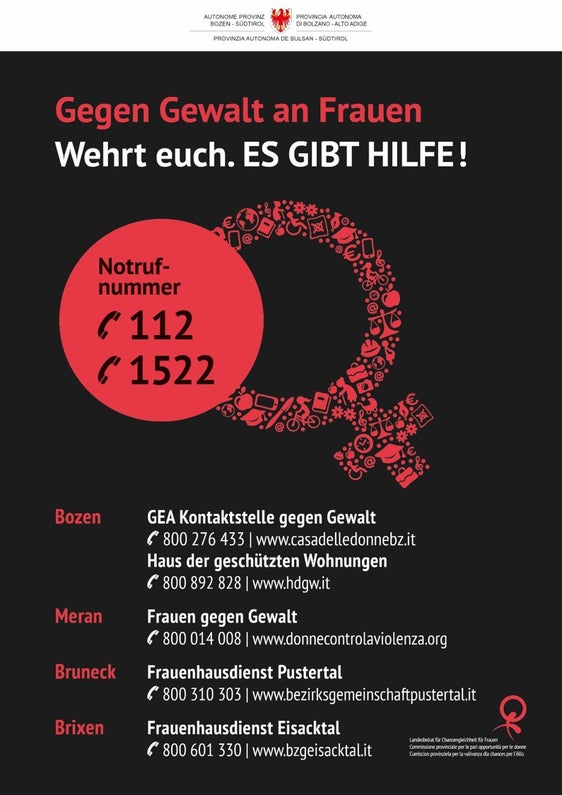 Sensibilisierung und Information: Der Landesbeirat für Chancengleichheit tritt aktiv gegen Gewalt an Frauen auf. (Foto: LPA)