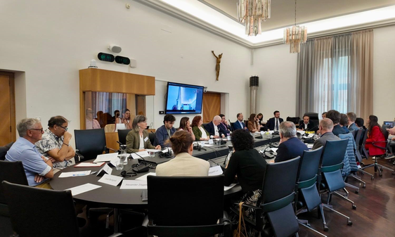 Nella sua seconda riunione, la Consulta culturale provinciale ha discusso le proposte per lo sviluppo di linee guida strategiche per il lavoro culturale in Alto Adige. (Foto: USP/Dipartimento Istruzione, Formazione e Cultura ladina/Bruno Benedetto)