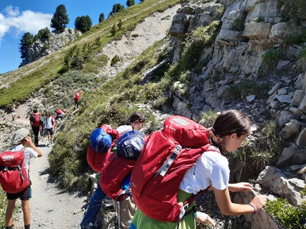 Jugendliche für ein gemeinsames Abenteuer zu begeistern ist Anliegen des Ürojektes Jugend auf dem Gipel (Foto: LPA/Landesamt für Natur)