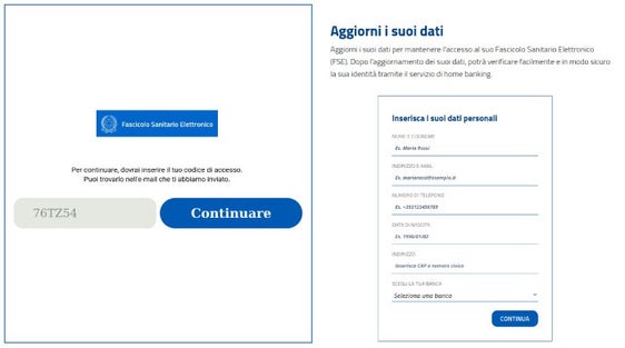 Laut einer Mitteilung des Gesundheitsministeriums geben sich Absender einer E-Mail als offizielle Stellen aus und behaupten in gefälschten Nachrichten, dass der Zugang zur EGA erneuert oder bestätigt werden müsse und dazu müsse man Daten eingeben. Die Bürgerinnen und Bürger sollen dieser Aufforderung natürlich nicht nachkommen. (Screenshot: Webseite Ministero della Salute)