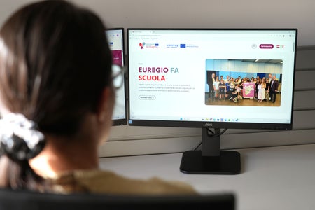 Online dal 20 maggio: Il nuovo sito web "Euregio fa scuola" (Foto: Land Tirol/Trenker)