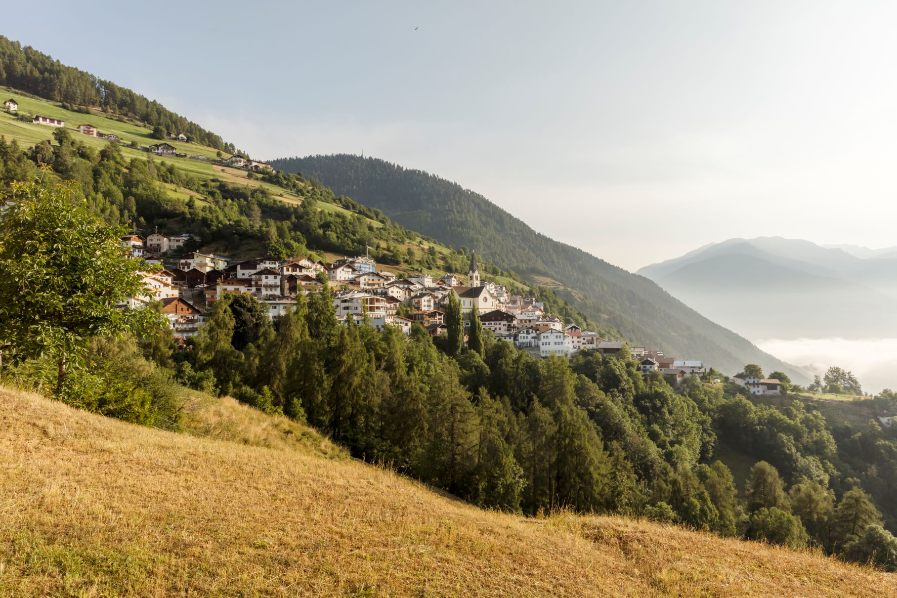 Il paese di Stelvio potrà ricevere fino a 20 milioni di euro di fondi previsti dal Piano PNRR. (Foto ASP)