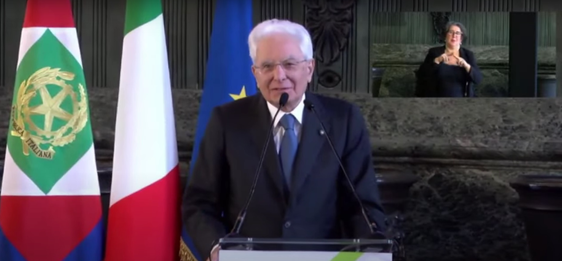 Als Rückgrat Italiens hat Staatspräsident Mattarella bei der Eröffnung des Festivals der Regionen in Turin die Regionen bezeichnet. (Foto: Konferenz der Regionen und autonomen Provinzen)